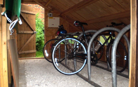 The bike shed